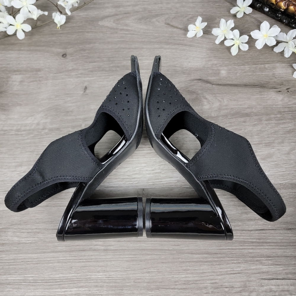 ANNE KLEIN Rebekah embellished Cylinder Heel Sandal - Picture 5 of 11